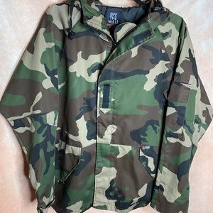 VANS bootleg Camo Windbreaker Size: L